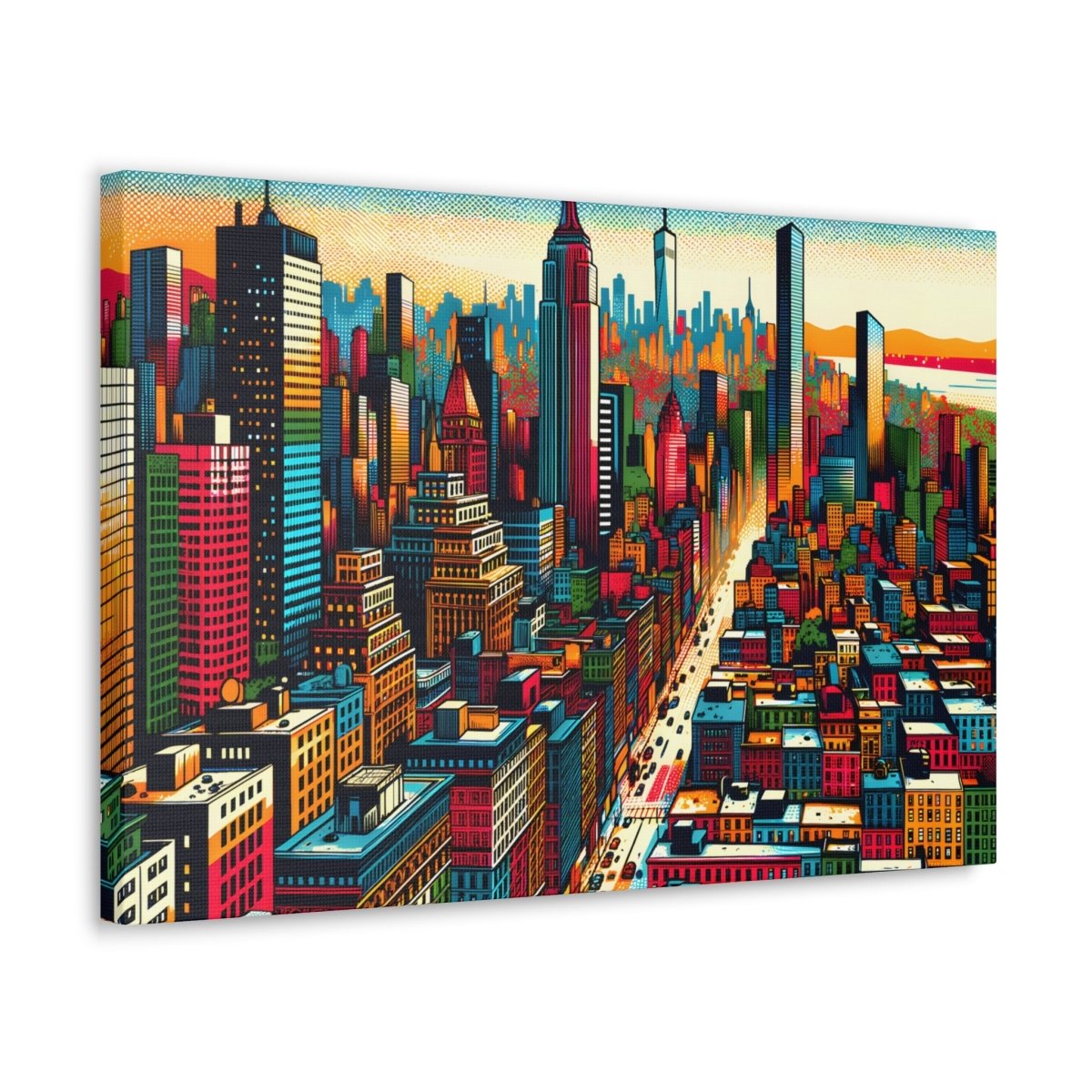 Pop Prism Urban Pulse - Pop Wall Art - Neodigitalis Artimata