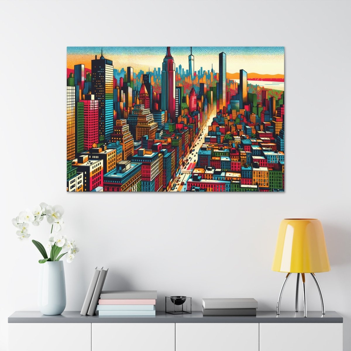 Pop Prism Urban Pulse - Pop Wall Art - Neodigitalis Artimata