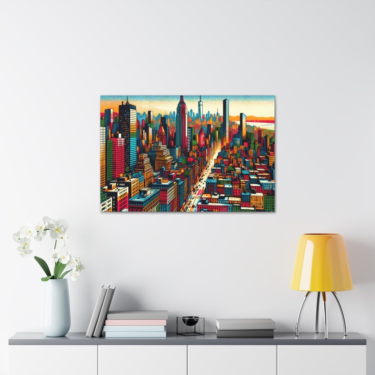 Pop Prism Urban Pulse - Pop Wall Art - Neodigitalis Artimata