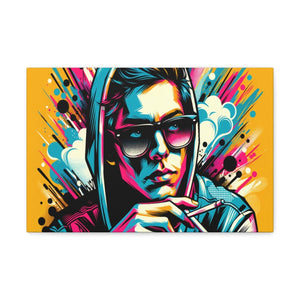 Retro Vibe Explosion Art - Pop Wall Art