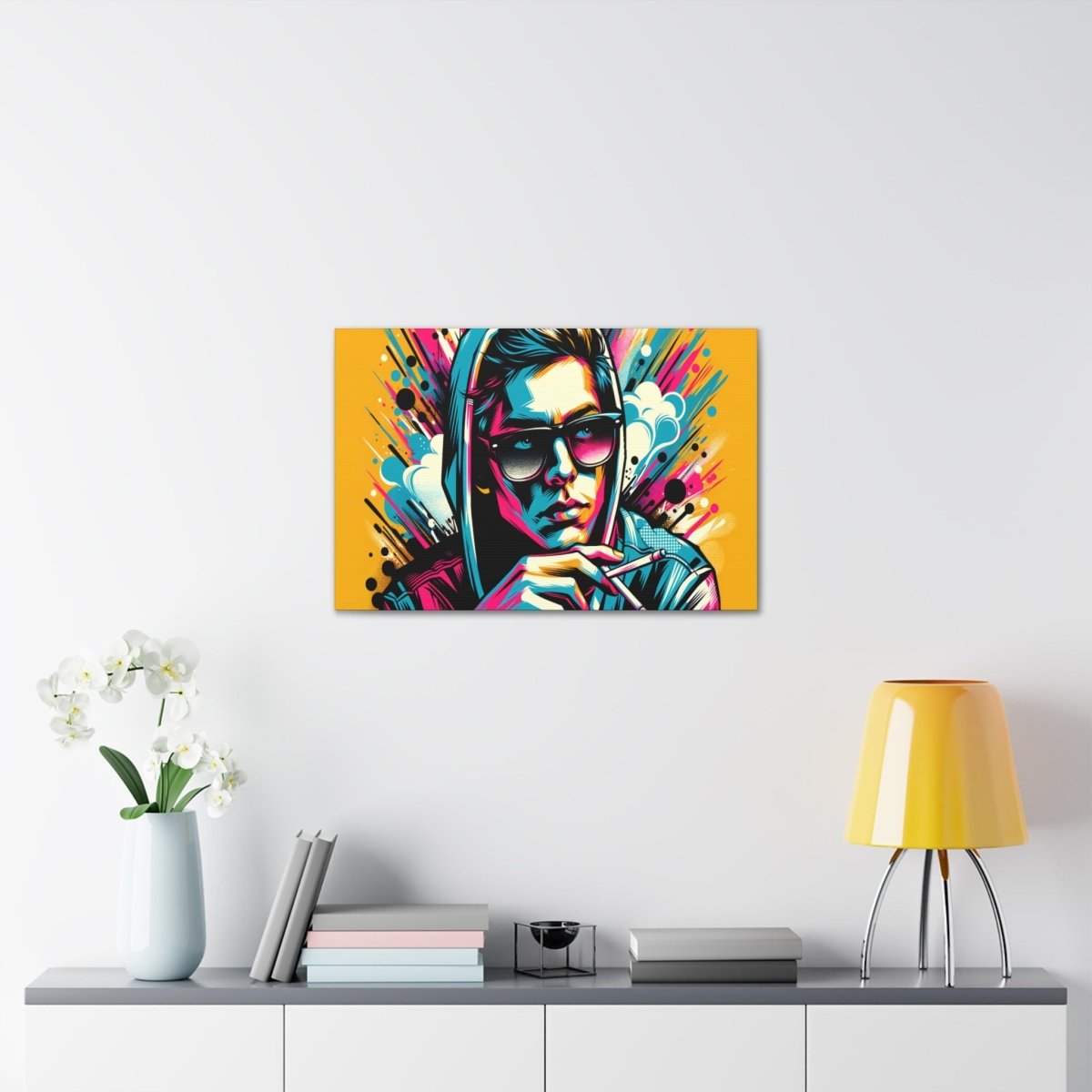 Retro Vibe Explosion Art - Pop Wall Art - Neodigitalis Artimata