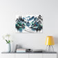 Serenity Peaks Reflection - Chinese Wall Art - Neodigitalis Artimata