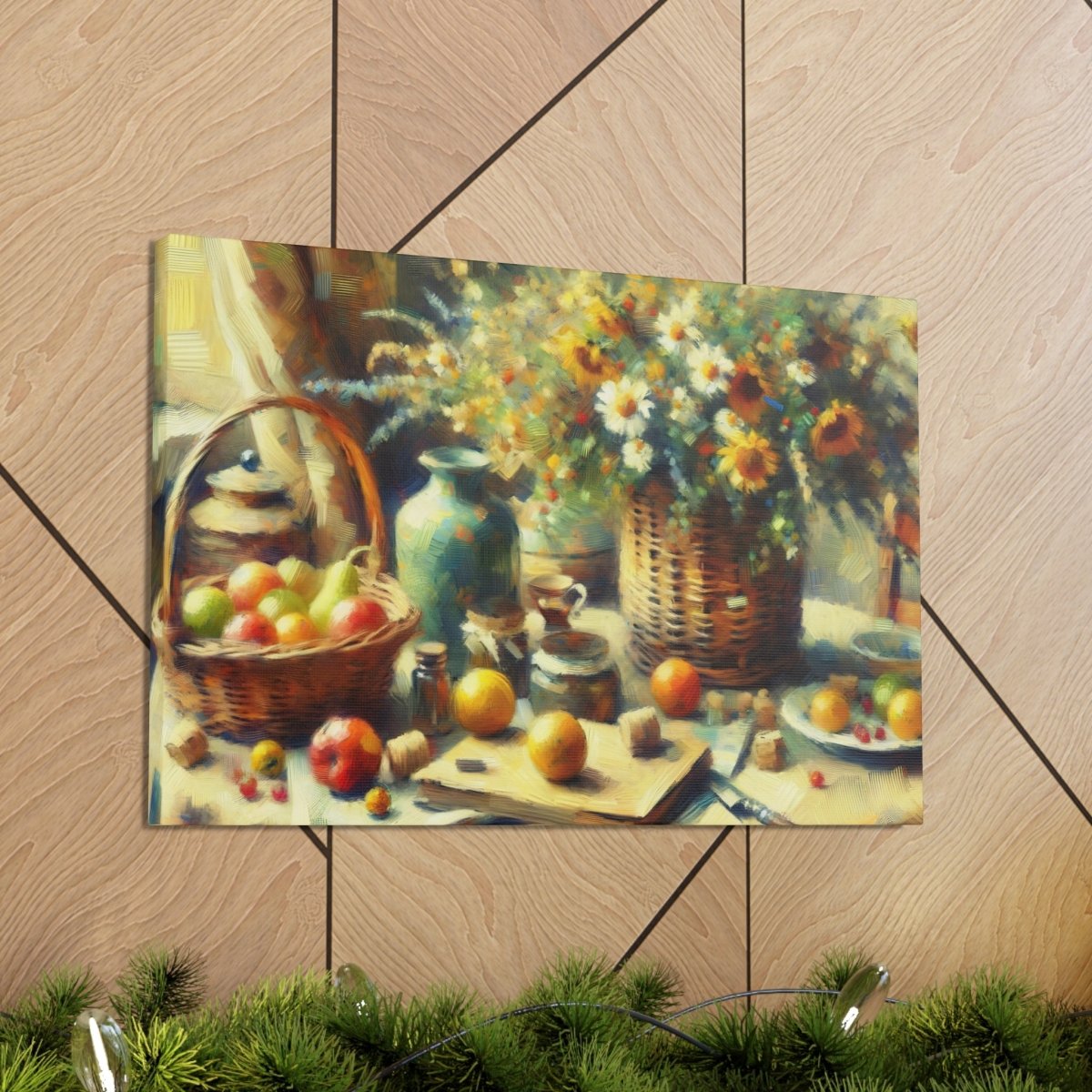 Sundrenched Harvest Melody - Impressionist Wall Art - Neodigitalis Artimata