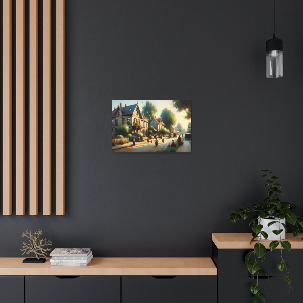 Twilight Harmonies Canvas - Impressionist Wall Art - Neodigitalis Artimata