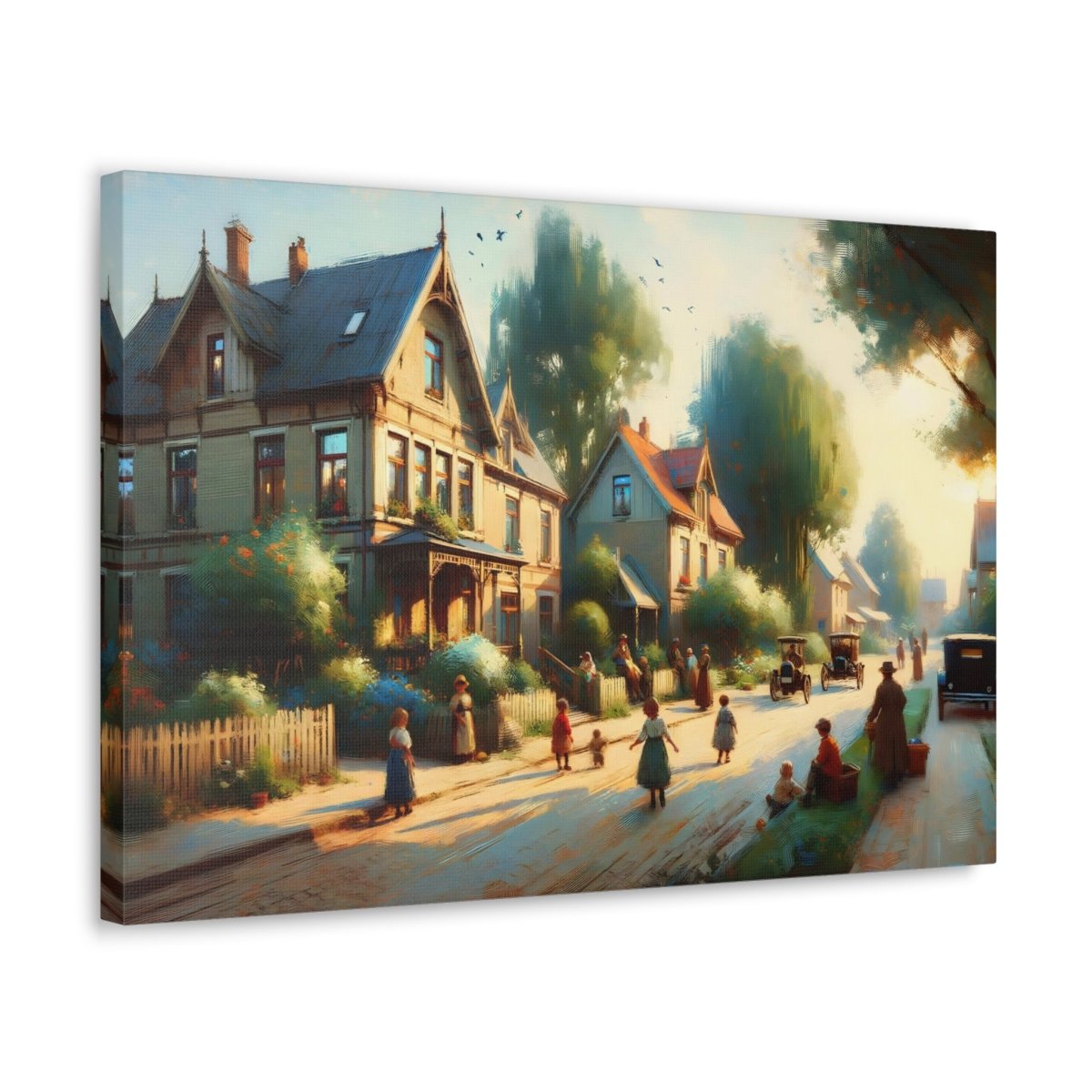 Twilight Harmonies Canvas - Impressionist Wall Art - Neodigitalis Artimata