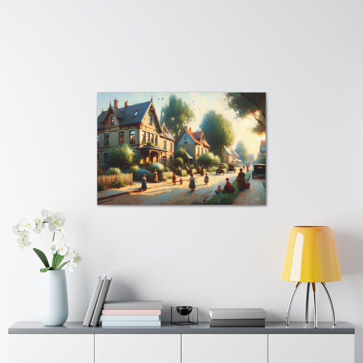 Twilight Harmonies Canvas - Impressionist Wall Art - Neodigitalis Artimata