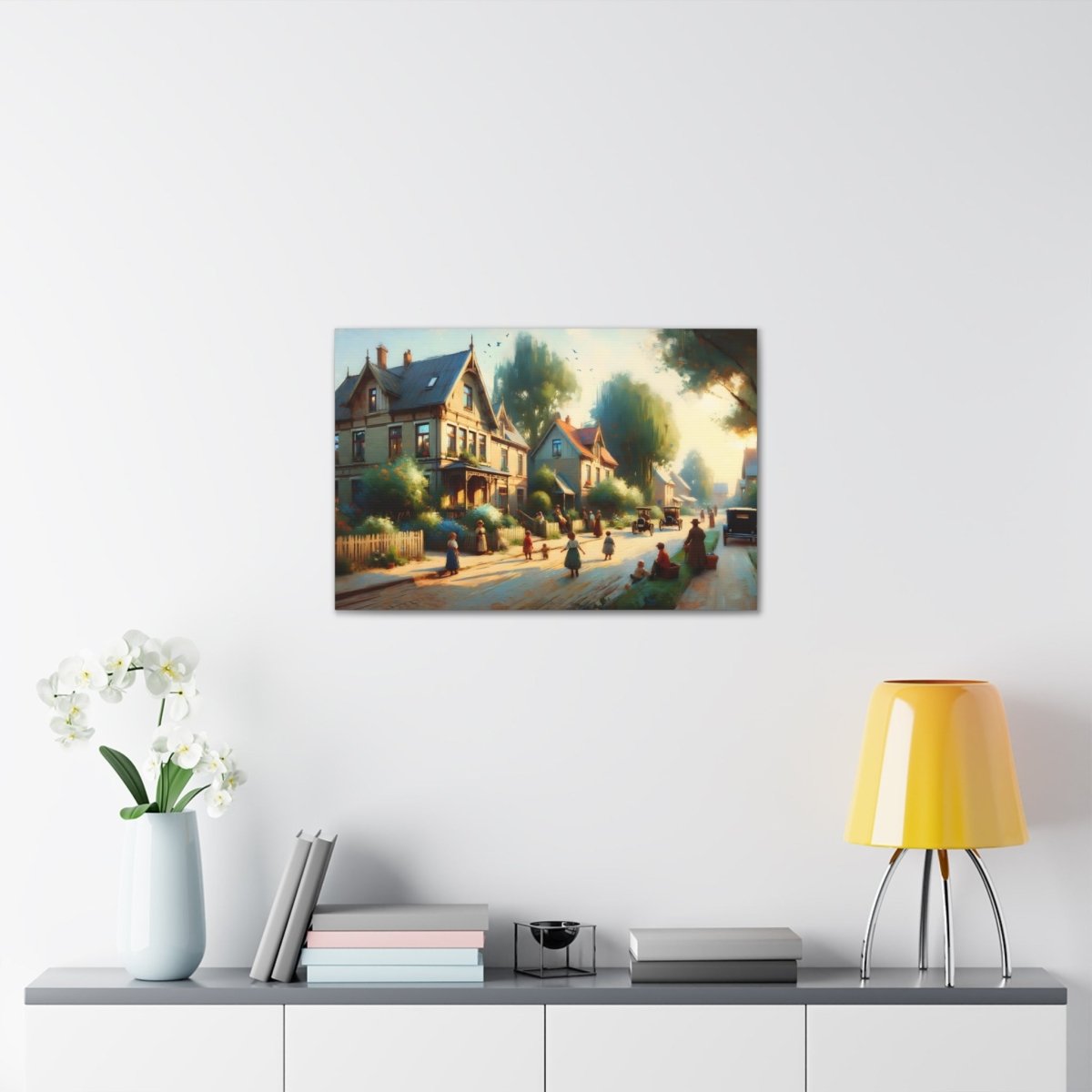 Twilight Harmonies Canvas - Impressionist Wall Art - Neodigitalis Artimata