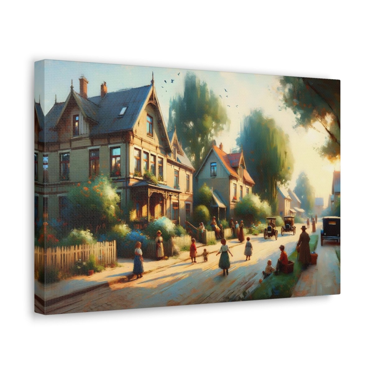 Twilight Harmonies Canvas - Impressionist Wall Art - Neodigitalis Artimata