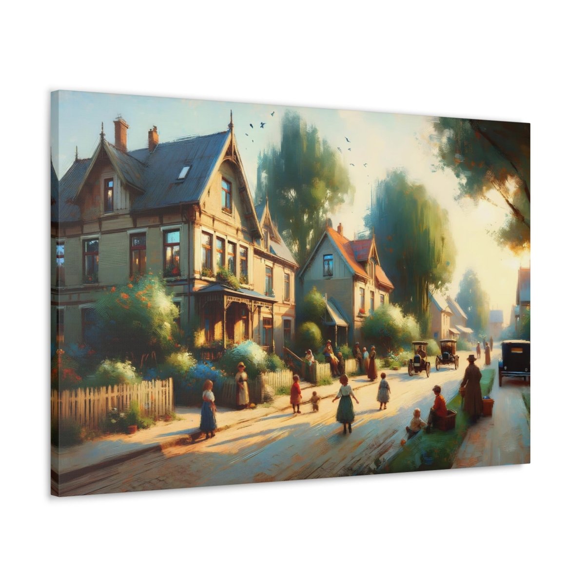 Twilight Harmonies Canvas - Impressionist Wall Art - Neodigitalis Artimata