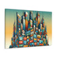 Twilight Vector Metropolis - Pop Wall Art - Neodigitalis Artimata