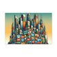 Twilight Vector Metropolis - Pop Wall Art - Neodigitalis Artimata