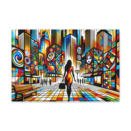 Vivid Metropolis Mosaic - Pop Wall Art - Neodigitalis Artimata