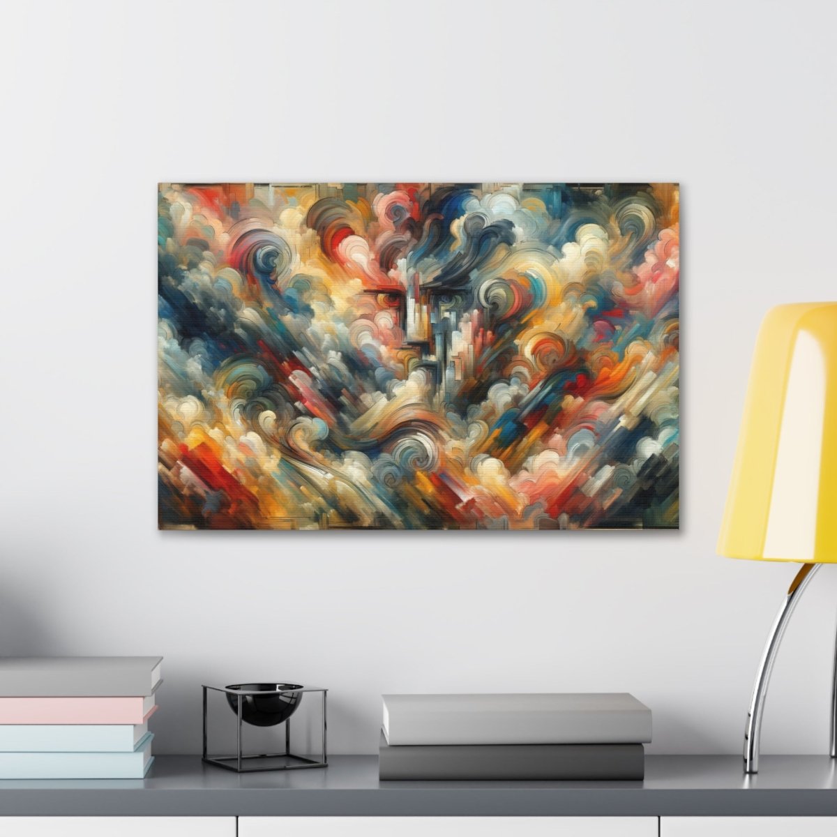 Whirlwind Emotions Canvas Art - Abstract Wall Art - Neodigitalis Artimata