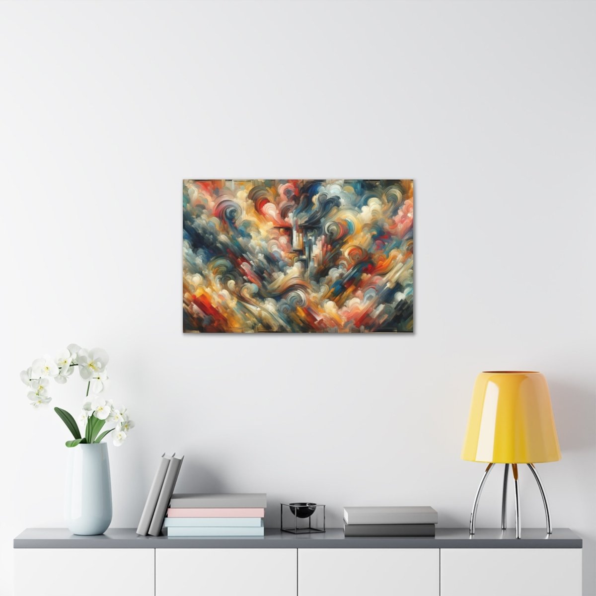 Whirlwind Emotions Canvas Art - Abstract Wall Art - Neodigitalis Artimata