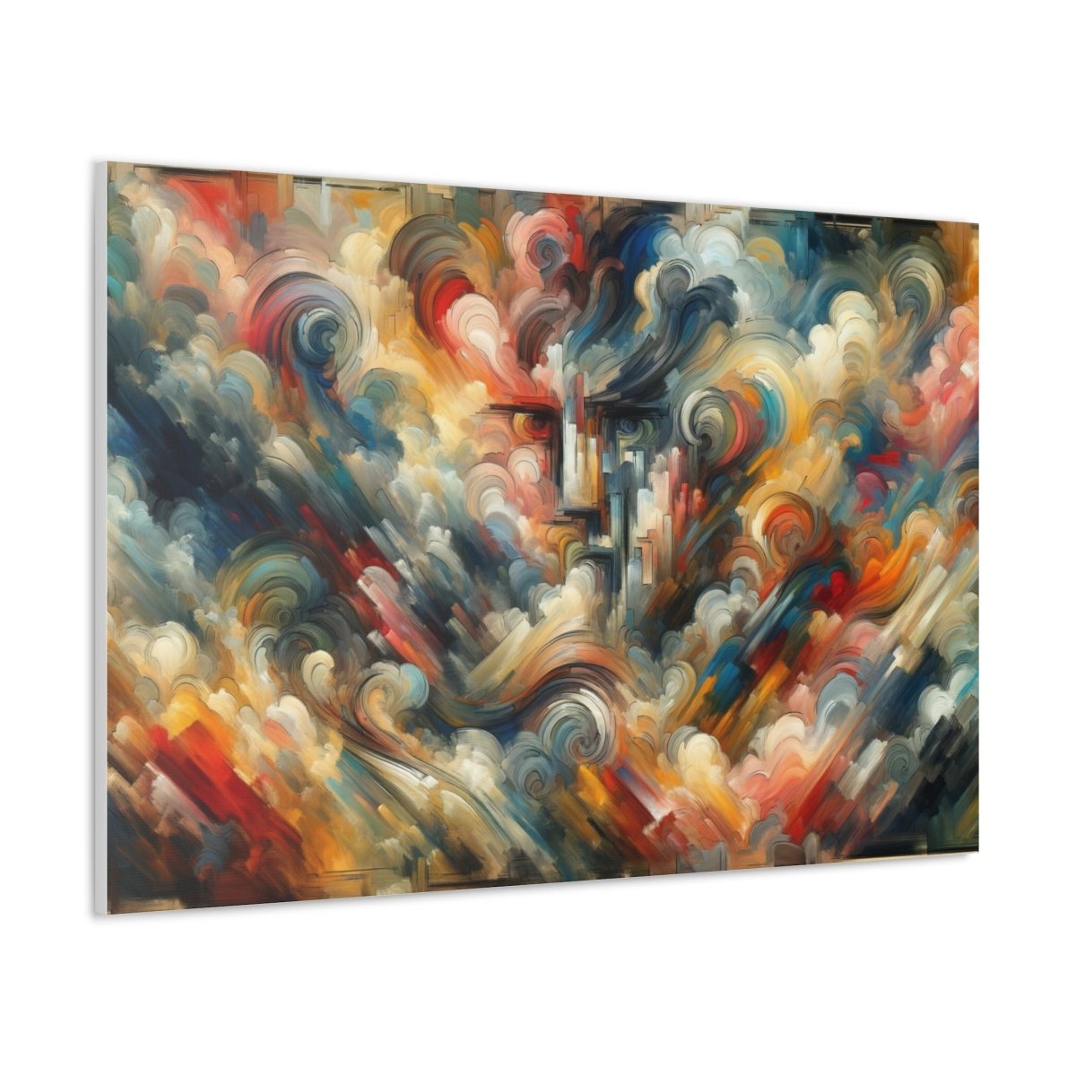 Whirlwind Emotions Canvas Art - Abstract Wall Art - Neodigitalis Artimata