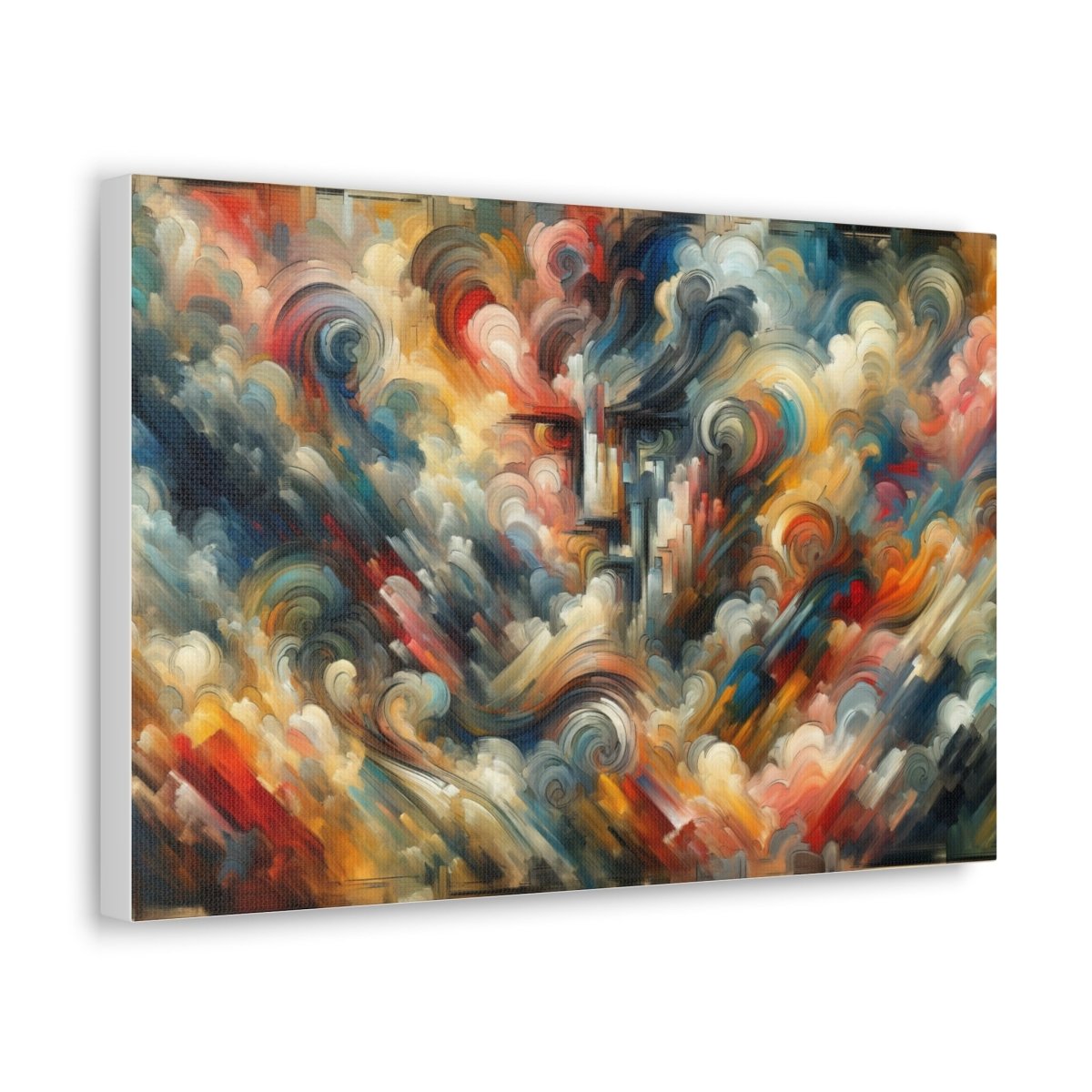 Whirlwind Emotions Canvas Art - Abstract Wall Art - Neodigitalis Artimata