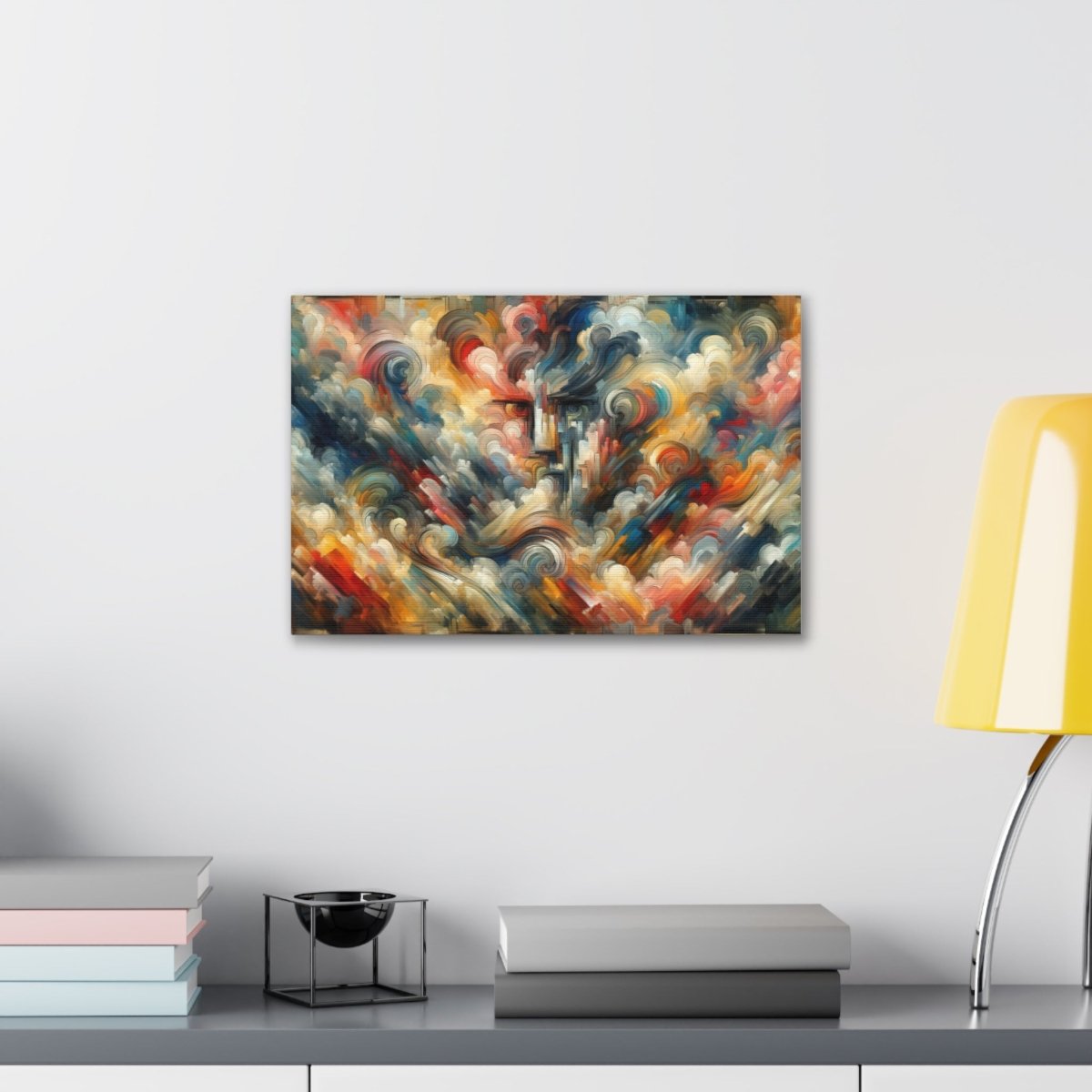 Whirlwind Emotions Canvas Art - Abstract Wall Art - Neodigitalis Artimata